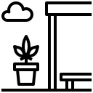 Terrasse exklusiv der Wohnung zugeordnet